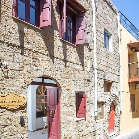 Alexandras Stone House Villa Rhodes City Exteriör bild