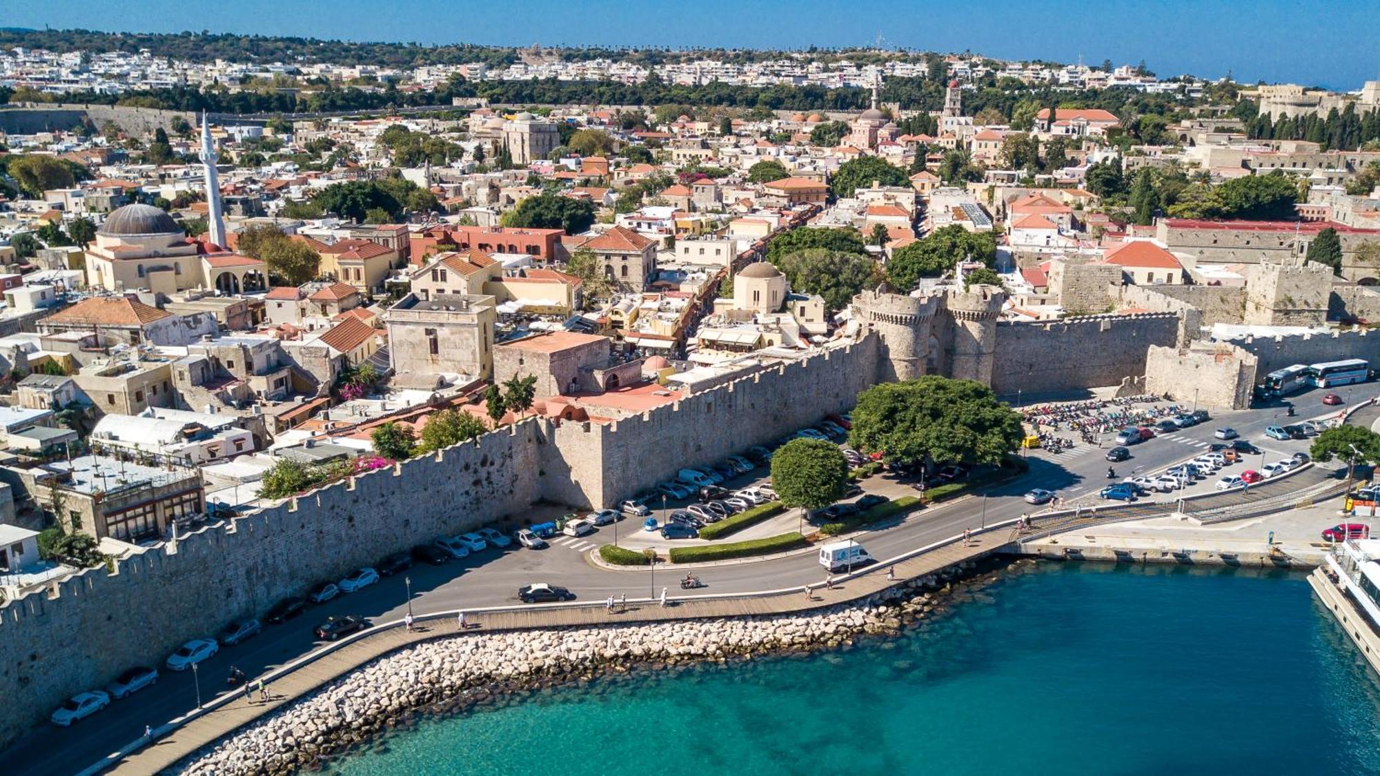 Alexandras Stone House Villa Rhodes City Exteriör bild